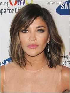 20 Asymmetrical Bob with Bangs 2 BobHaircuts Long Bob Haircuts Long Bob Hairstyles