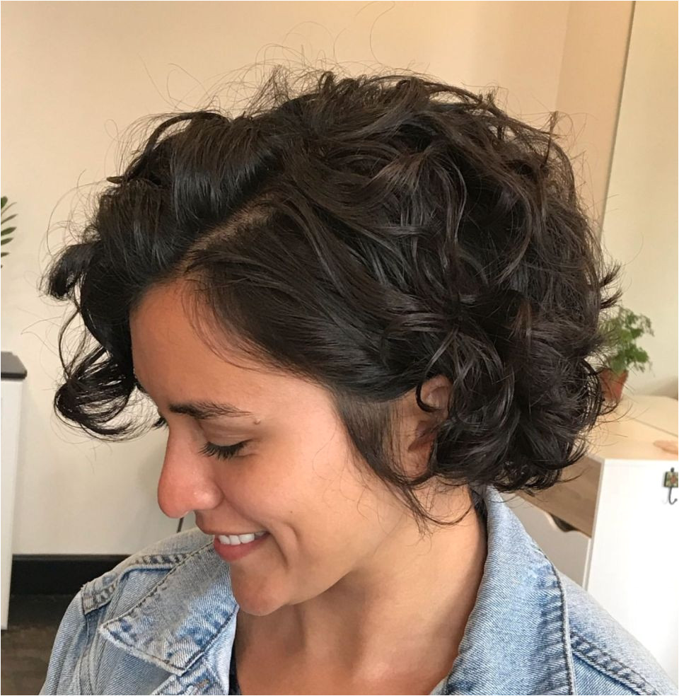 Short Curly Dark Brown Bob Curly Bob Hairstyles Hairdos Haircuts For Curly Hair