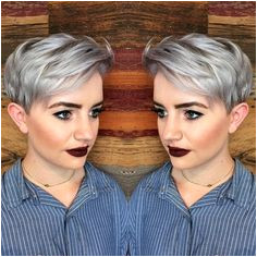 Image result for asymmetrical pixie haircuts with grey hair Grey Pixie Hair Gray Hair