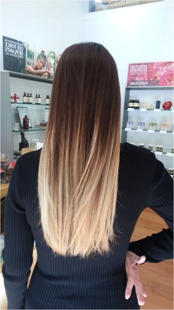 Straight Ombre Hair