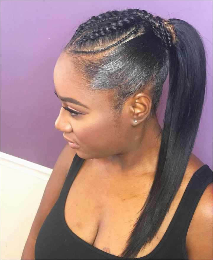 Black Girl Ponytail Hairstyles with Bangs New Big Braid Ponytail Hairstyles Inspirational Short Hairstyles for Men