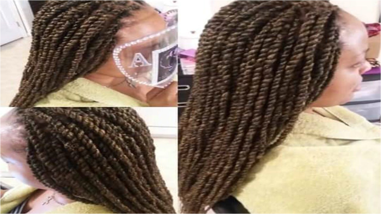 Thick Senegalese Twist Retouch Up