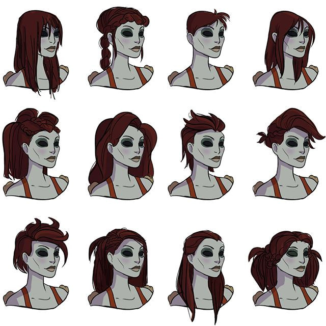 Some Undead hairstyle ideas â  worldofwarcraft