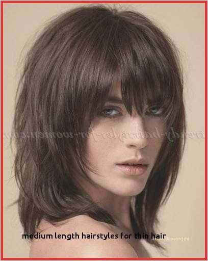 Medium Length Hairstyles for Thin Hair Medium Hairstyle Bangs Shoulder Length Hairstyles with Bangs 0d