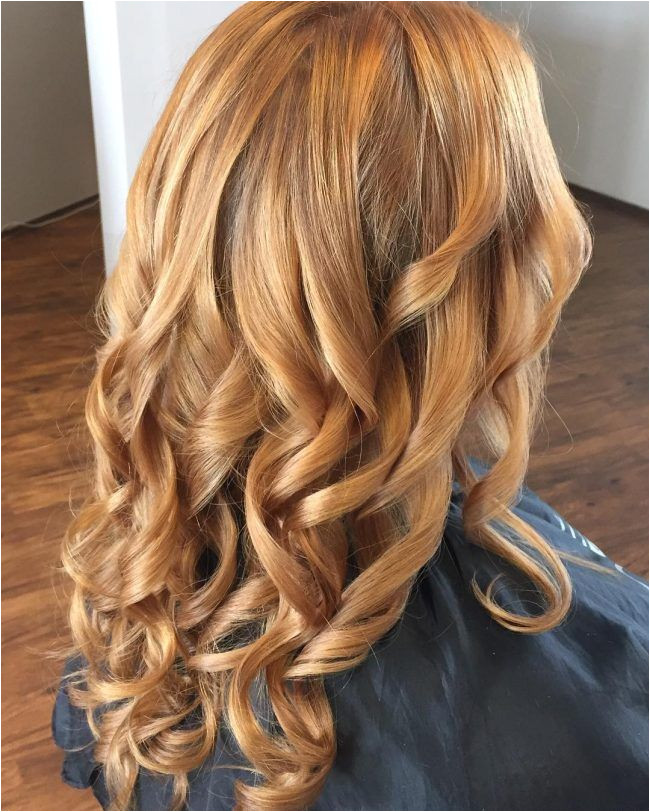 Copper Blonde Foilyage