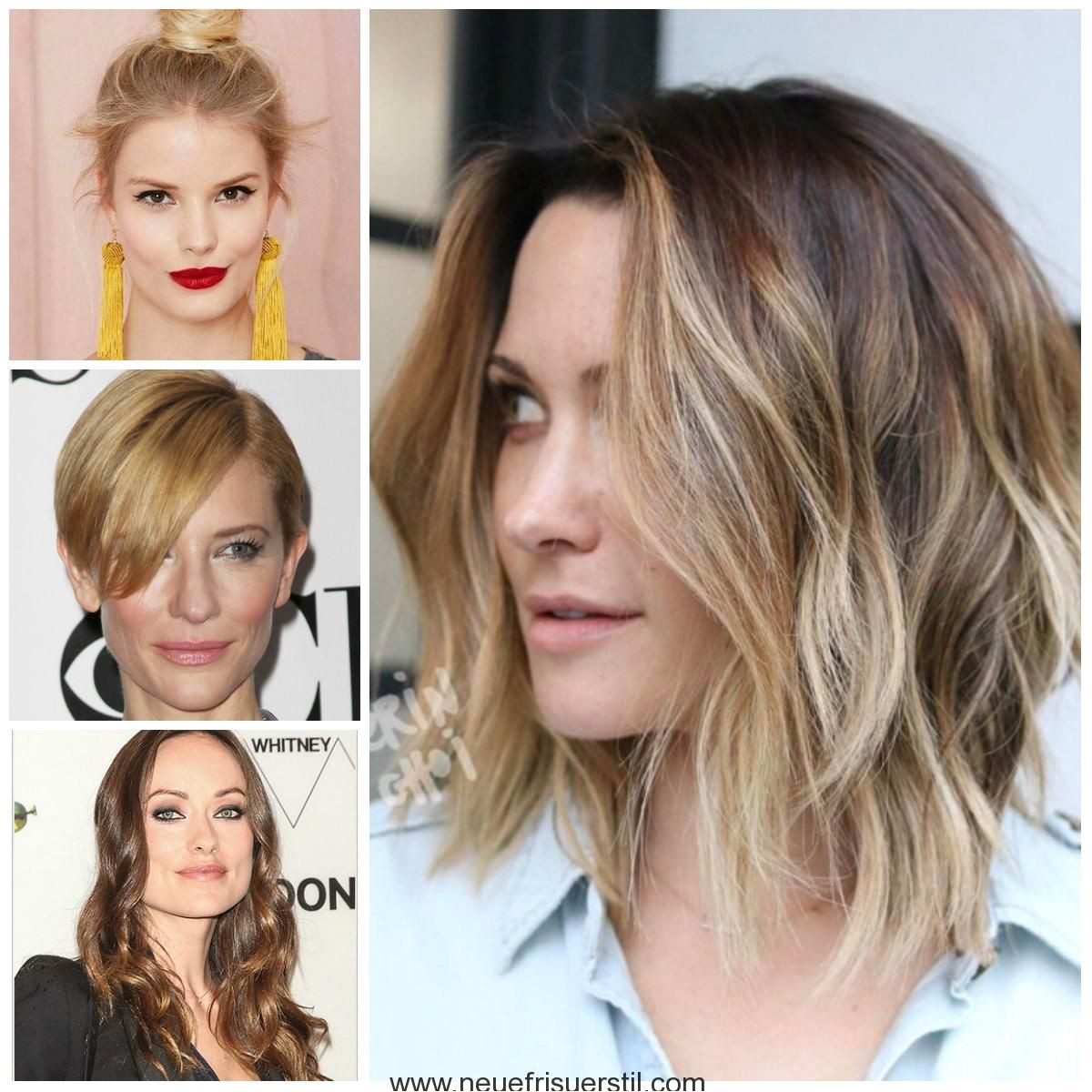 Hairstyles for women with square faces in 2018 Tagswomenhairstylesfacessquare