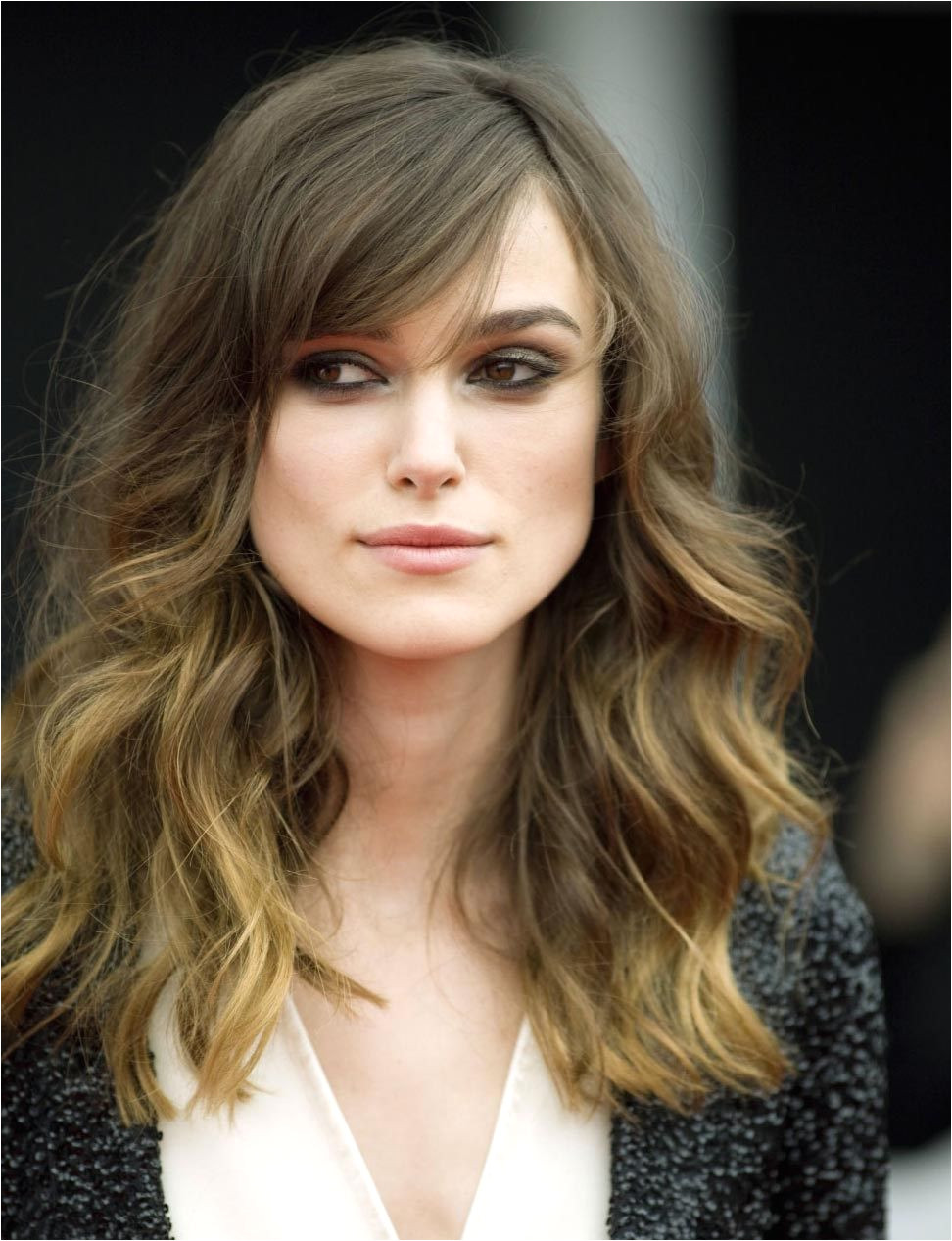 Kiera Knightley has a square face shape What shape is your face Learn how to accentuate the good features with your hairstyle