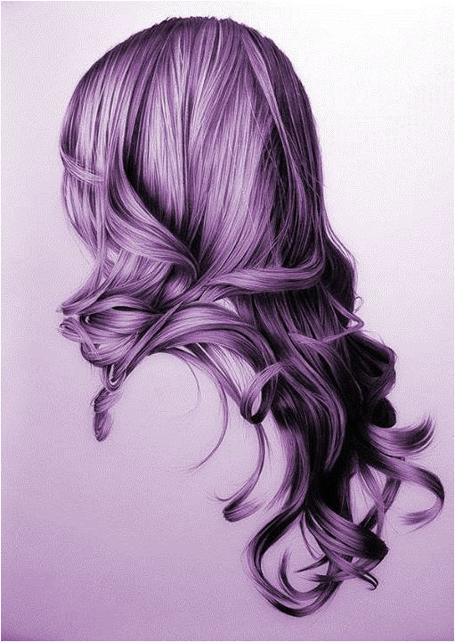 purple hair girl drawing Google Search