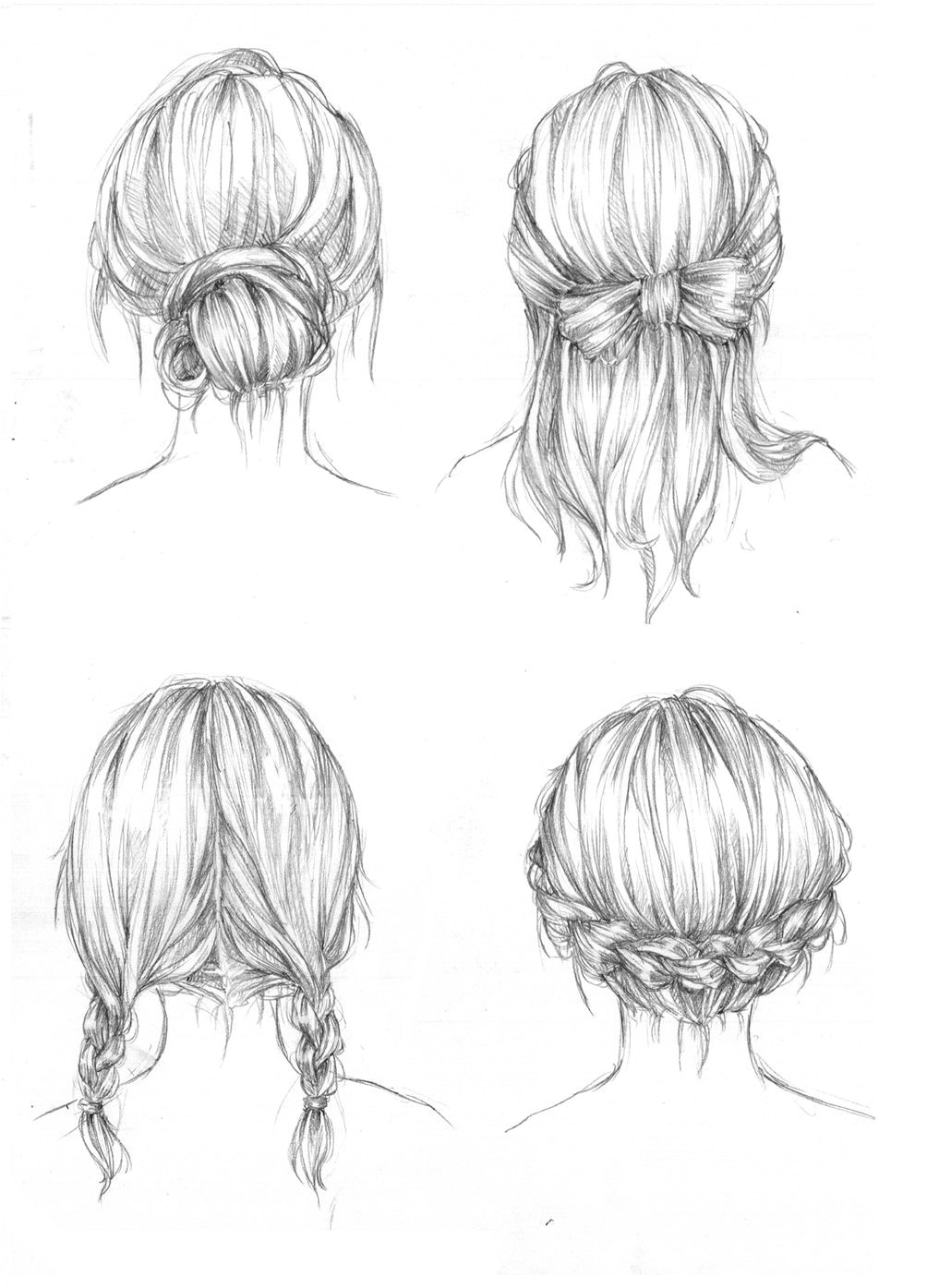 drawing art hair girl people female draw boy human guy hairstyles male reference tutorial chick references fucktonofanatomyreferences •