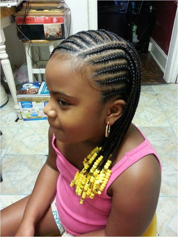 Beautiful Braided Hairstyle for Kids