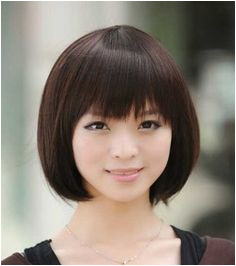 Chic Chinese Hairstyle Chinese Bob with Ban