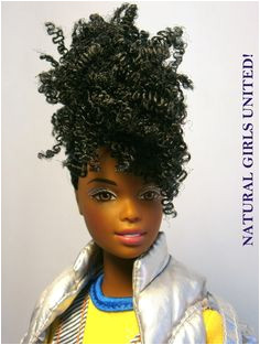Black Barbie Dolls with Natural Hair