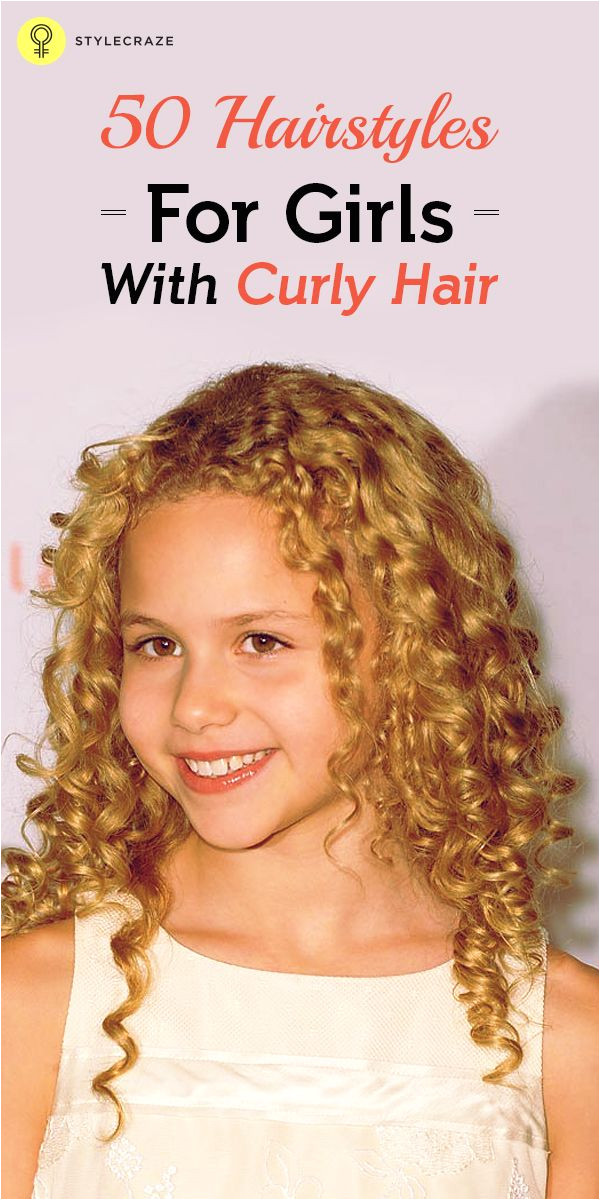 Hairstyles For Girls With Curly Hair Are you blessed with naturally curly hair