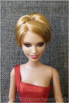 The Multicrafteral Lab Big bun tutorial Barbie Hairstyle Bun Tutorials Big Bun