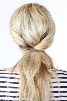 3 Minute Hairstyles for When You re Running Late