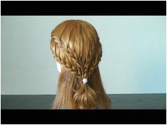 Easy braided hairstyle for everyday