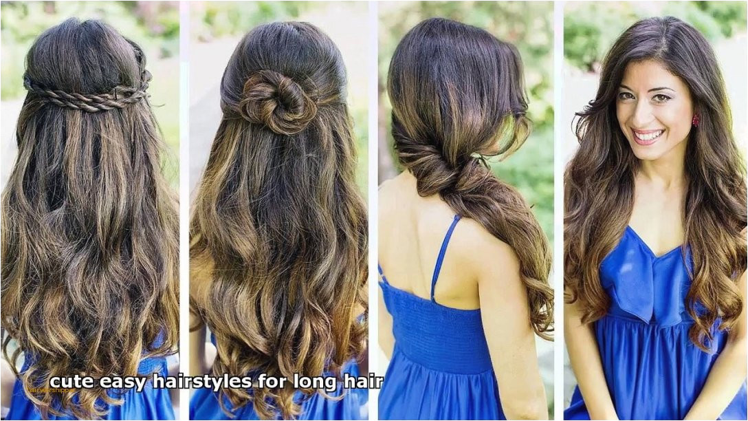 3 Easy Hairstyles for School Dailymotion Inspirational Emejing Cute and Easy Hairstyles for Long Hair Gallery