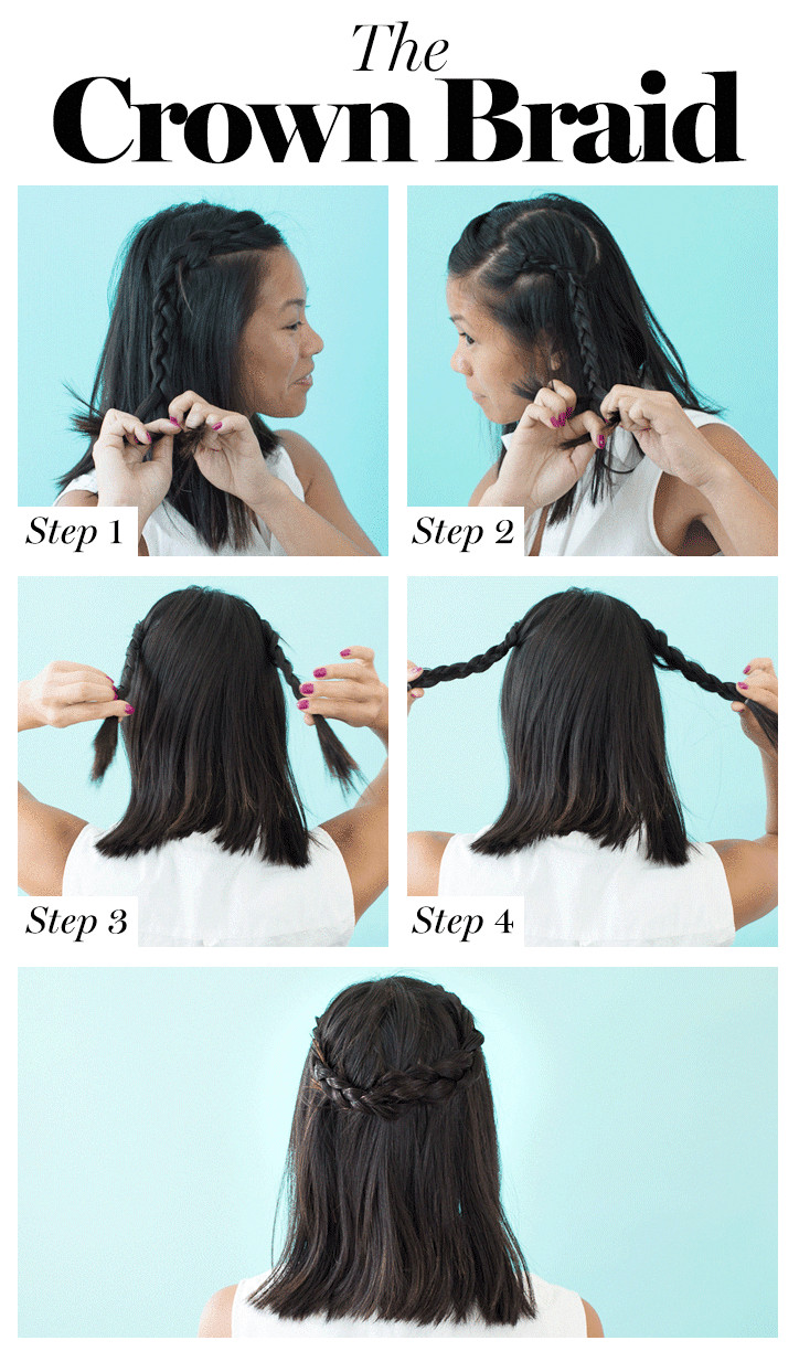 How to Braid Your Own Hair 8 Cute DIY Hairstyles for Every Hair Type hairbraidingtutorials
