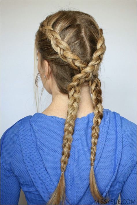 3 Sporty Hairstyles School hairstyles