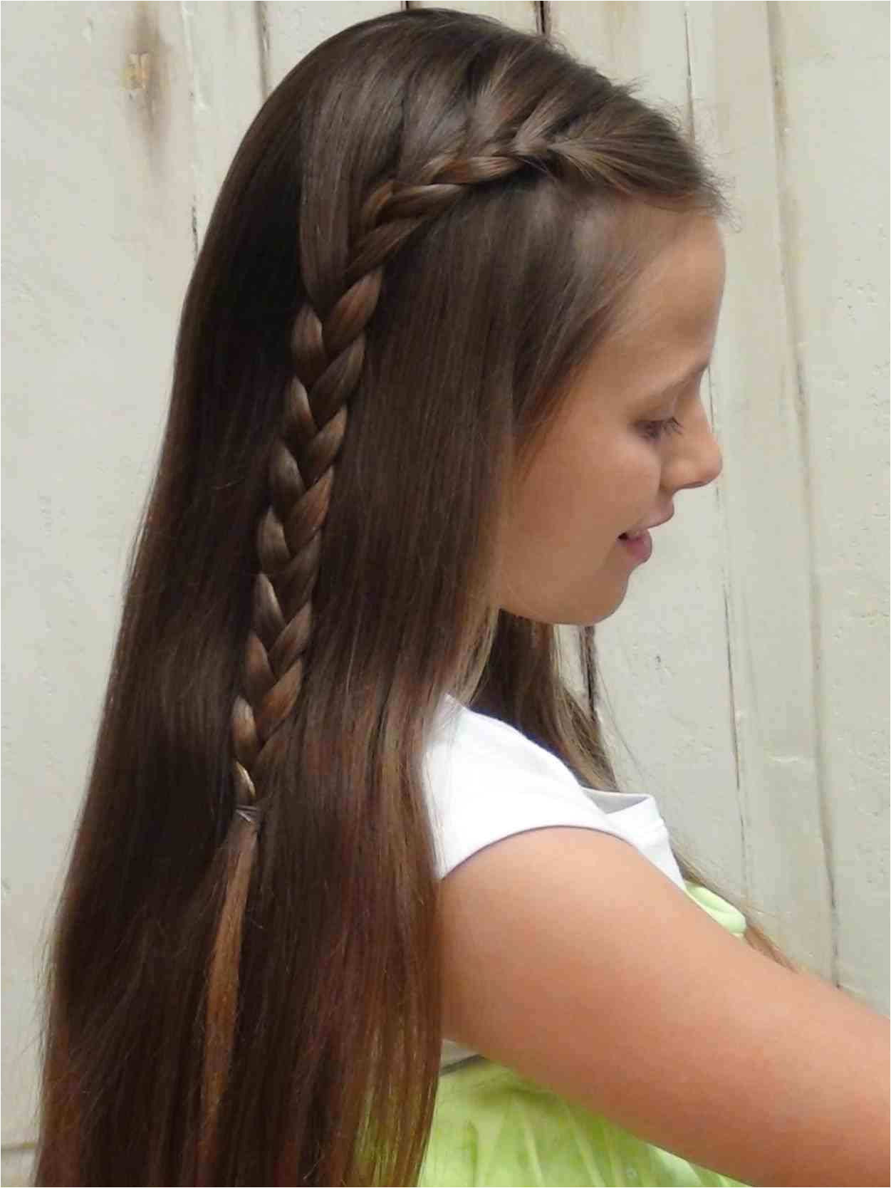 Cute Girl Hairstyles French Braid Awesome How To French Braid Short Hair Stock Easy Do It