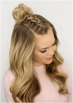Mohawk Braid Top Knot Cute Hairstyles For SchoolEasy And Cute HairstylesHair