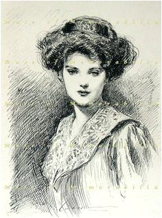 Gibson Girl Hairstyle This was so beautifully designed hats could stay put atop their heads