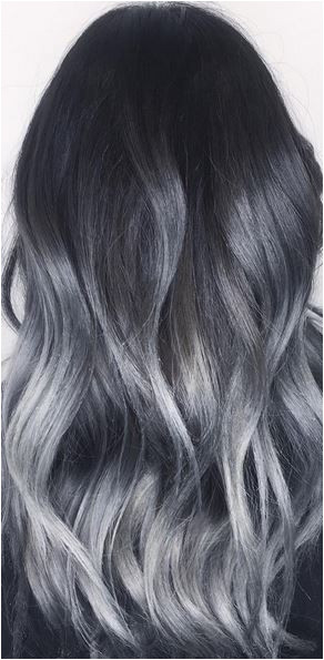 Brown Grey Hair Color Best Amazing Silver Balayage Ombre Highlights