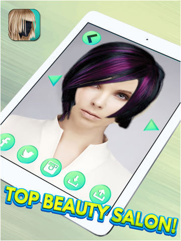 Color Screenshot 5 for Hair Style and Haircut Game – Beauty Salon and Re