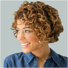 Cute permed bob Curled Hairstyles Hairstyles Haircuts Curly Wigs Curly Hair Cut