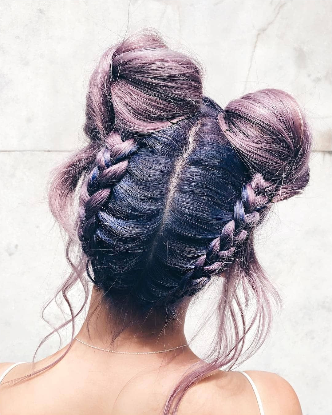 Trendy space buns updo consultationlookbook avedamadison