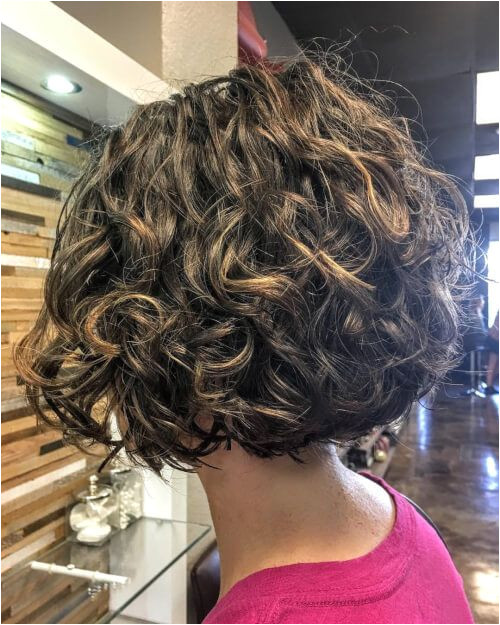 Short Stacked Bob Hairstyles for Curly Hair Lovely Curly asymmetric Bob Bob Hairstyles Elegant Goth Haircut