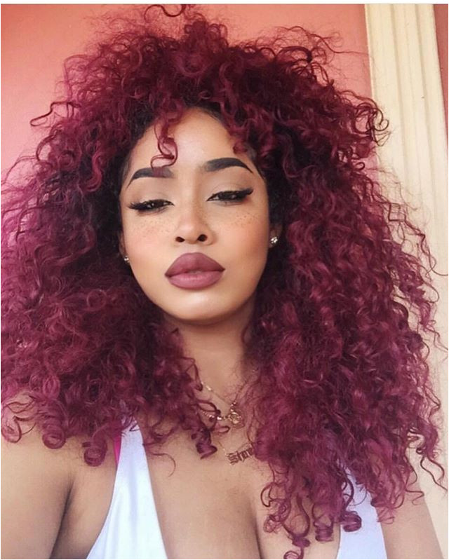 Yes our Burmese exotic curly can be dyed la s Slayqueenhair