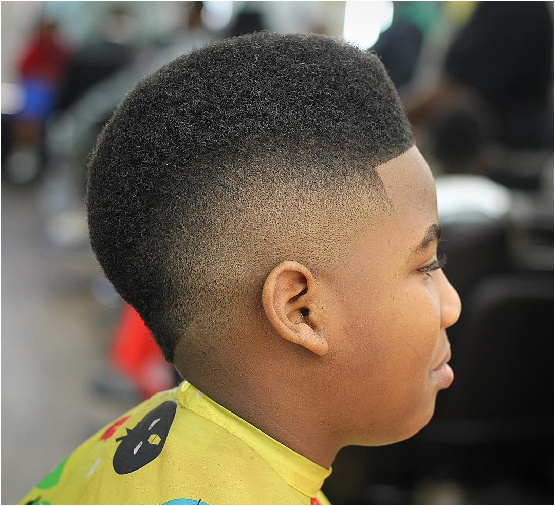 Cool Fade Haircut With V Back Design