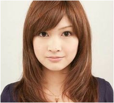 round face medium long asian hairstyle Round Face Hairstyles Long Bangs For Round Face