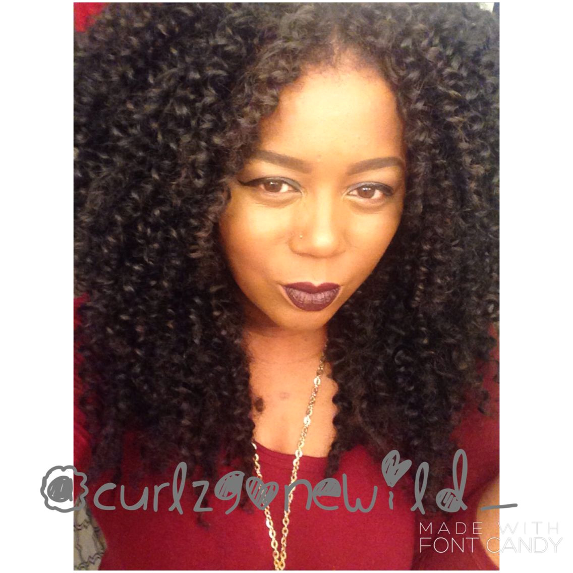 Braid Hair Styles IG curlzgonewild Freetress water wave Crochet braids natural hair Protective styling Curly
