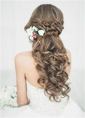 Half up half down wedding hairstyles updo for long hair for medium length for bridemaids hair hairstyles haircolor haircut wedding webdesign