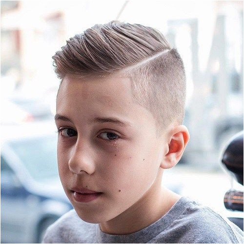 Boys Side Part Hairstyle