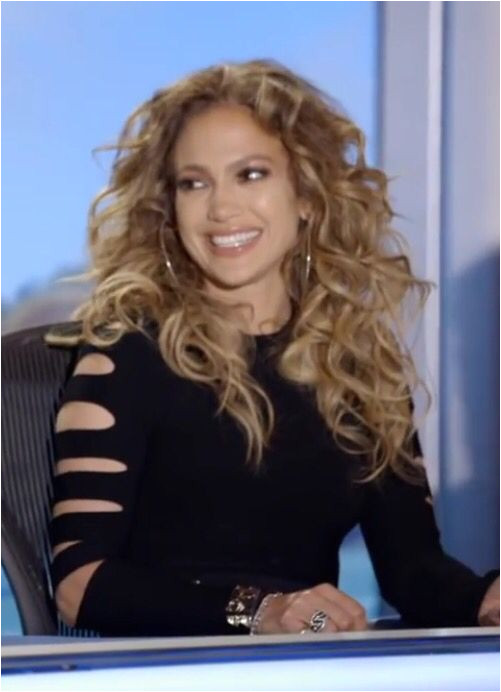 Jennifer Lopez Curls American idol Brown To Blonde Prom Hairstyles New