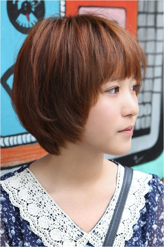 Sweet Layered Short Korean Hairstyle Side View of Cute Bob Cut in 2019 My style