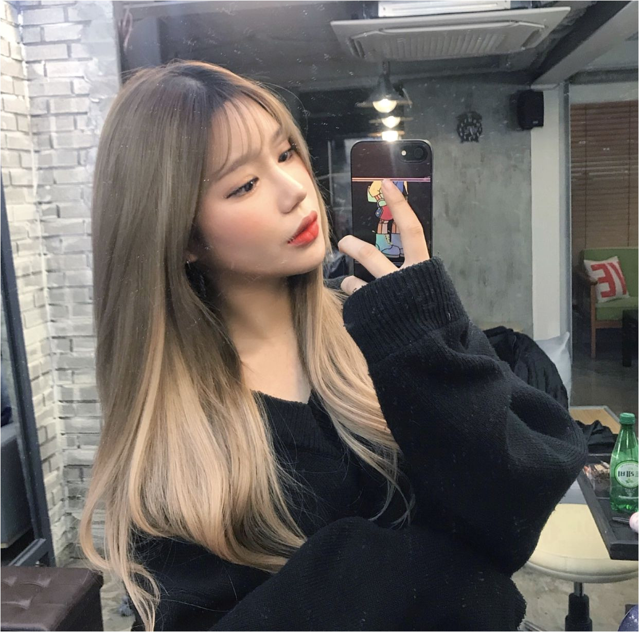 Cute Girls · Korean Fashion · Her hair Is â¥ Kawaii Girl Ulzzang Girl Pastel Goth Fashion