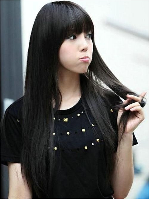 Easy Black Long Hairstyles Asian Girl