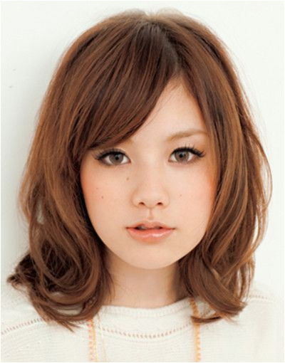 asian short hairstyles for round faces
