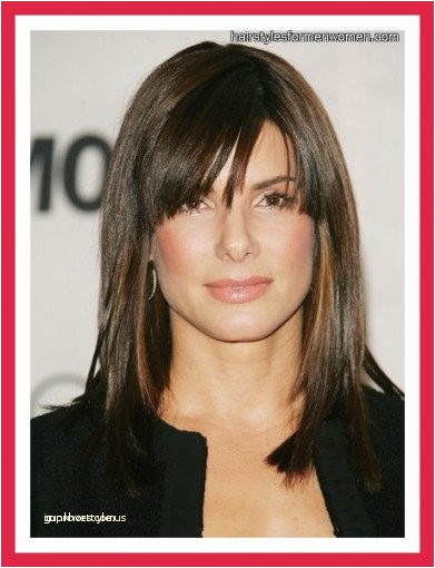 Medium to Long Hairstyles for Fine Hair Good Looking Shoulder Length Hairstyles with Bangs 0d Improvestyle