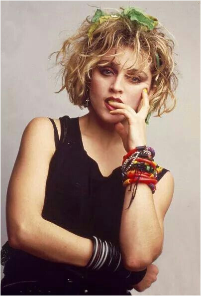 Lucky star Madonna Hair Madonna 80s Lady Madonna 80s Trends 80s Party