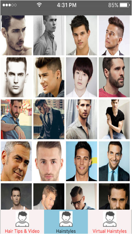 Men Hairstyles Design Man Hair Style Frames