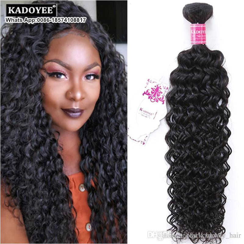 Jerry Curl Unprocesssed Brazilian Human Hair Weave Weft Afro Kinky Jerry Curl Two Tone Brazilian Natural Black Hair For Black Woman US UK