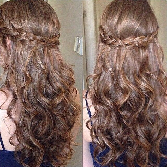 sweet sixteen prom hair