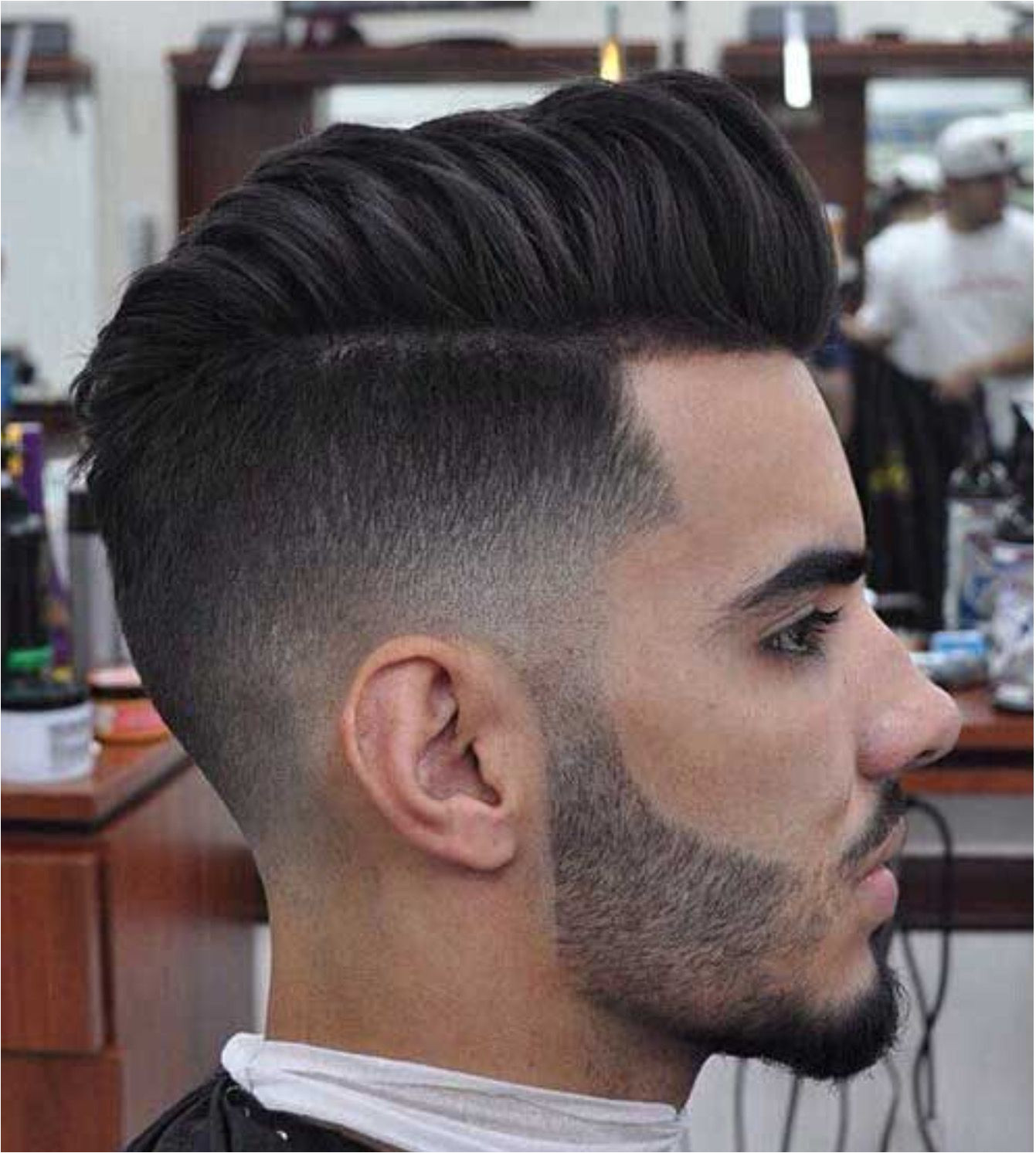 Trendy short haircut all that s missing here is a highly defined part line men s hairstyles 2015 2016