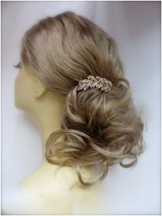 Gold Hair b Weddings Bridal Gold Hair Leaf With or Without Pearls