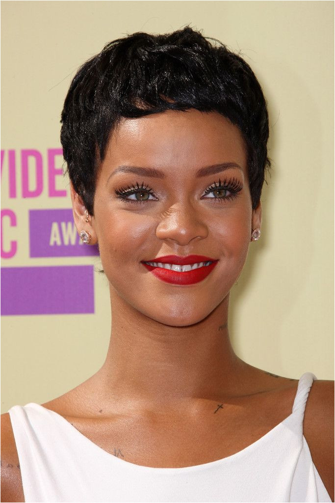 Rihanna Boy Cut